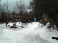 Backyard winter playground